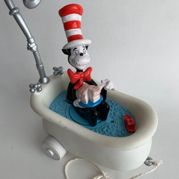 Ertl Cat in the Hat Eating Cake in Tub Pull Toy - Picture 3 of 6